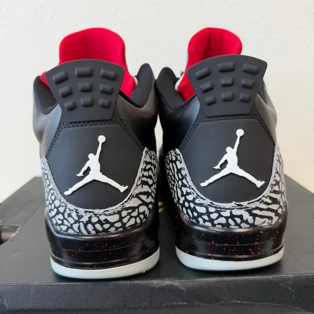 Air Jordan Son of Mars Low Black Red Custom Sneakers Shoes (580603-002) Size 9.5